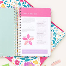 Load image into Gallery viewer, Fresh Start Daily Goal Planner | Lilac Blooms
