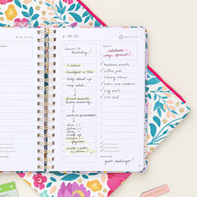 Load image into Gallery viewer, Fresh Start Daily Goal Planner | Lilac Blooms
