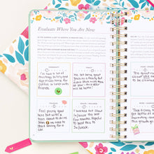 Load image into Gallery viewer, Fresh Start Daily Goal Planner | Lilac Blooms
