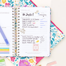 Load image into Gallery viewer, Fresh Start Daily Goal Planner | Lilac Blooms
